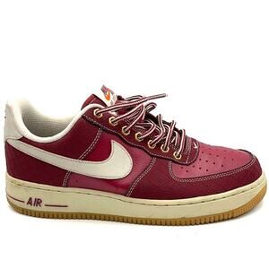 NIKE Air Force 1 Low Red - 488298-625 Men's size 8